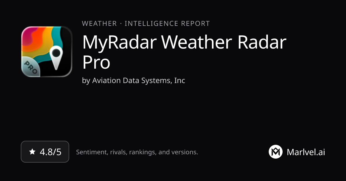 MyRadar Weather Radar Pro — Review 2026